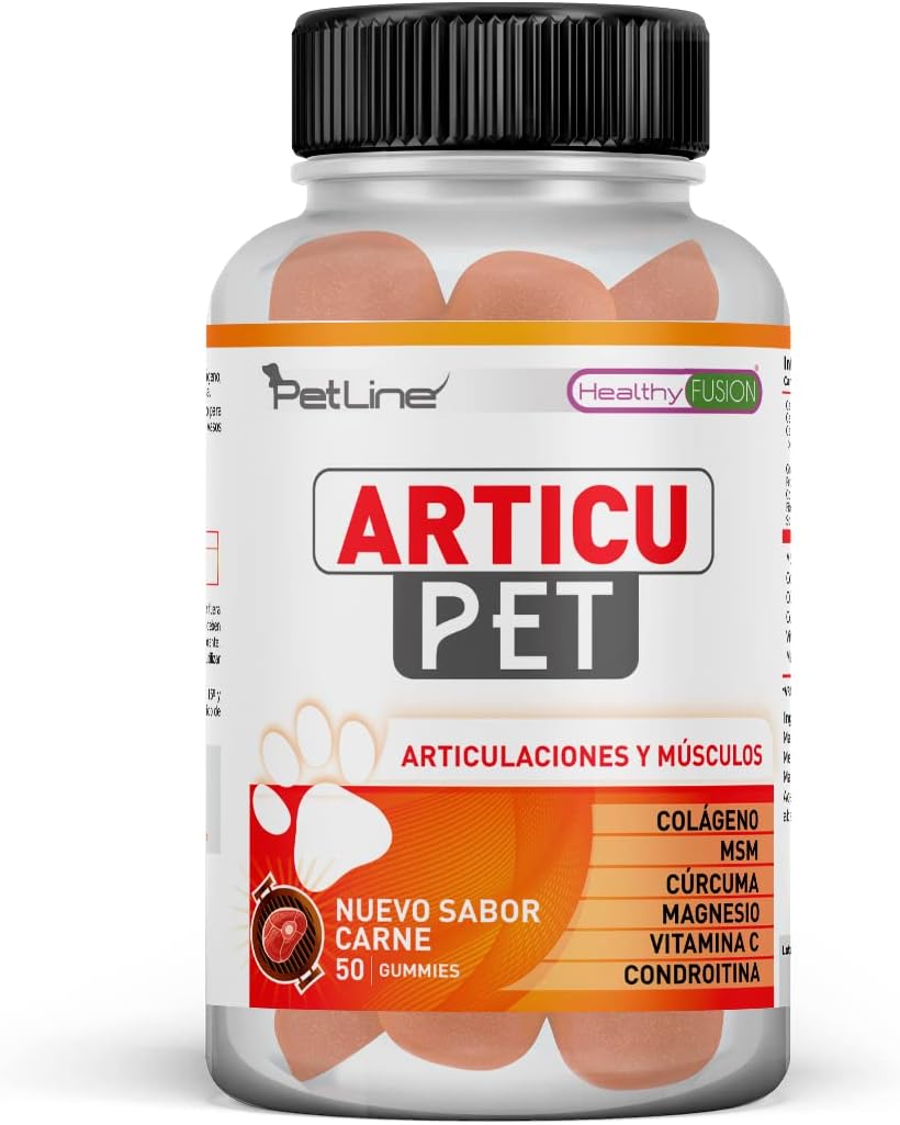 Healthy Fusion, Antinflamatorio para Perros y Gatos | con Colágeno